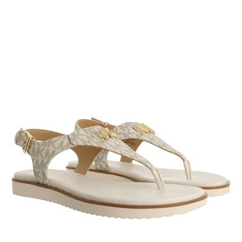 michael kors women's jilly flat sandals|michael kors sandals with heel.